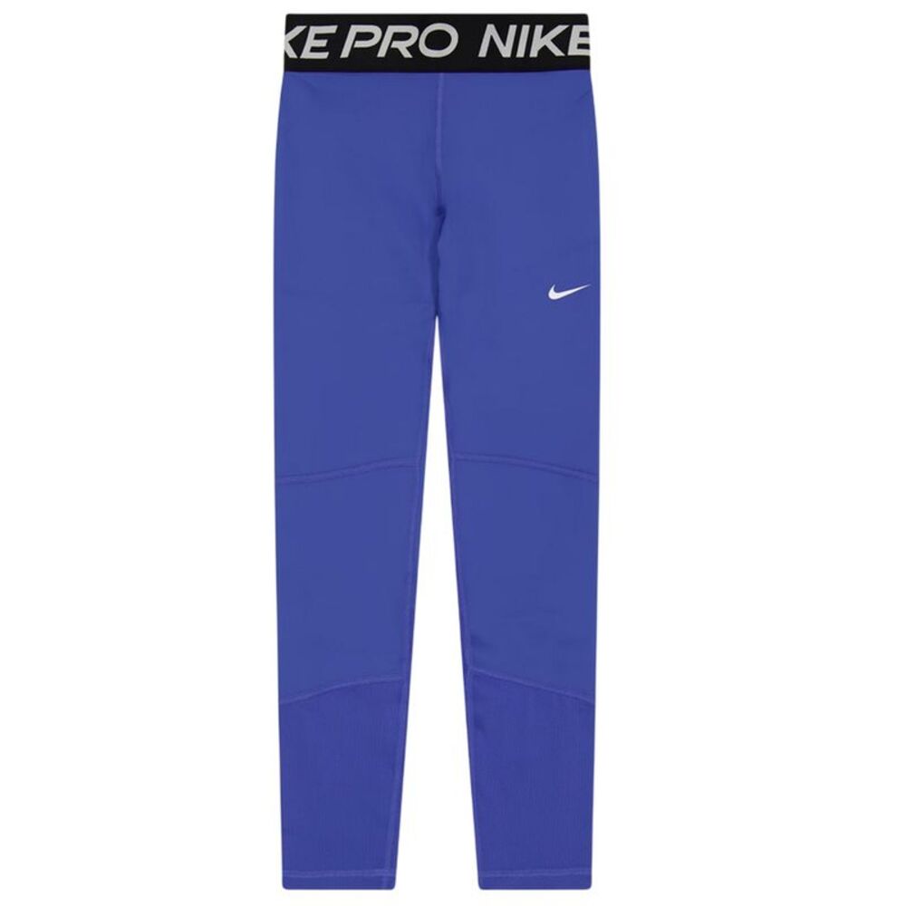 Nike Girls Pro Pantyhose / Blue/White